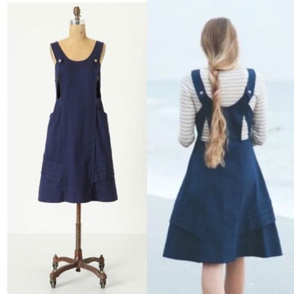 SOLD Anthropologie Meadow Rue Madison Jumper Dress